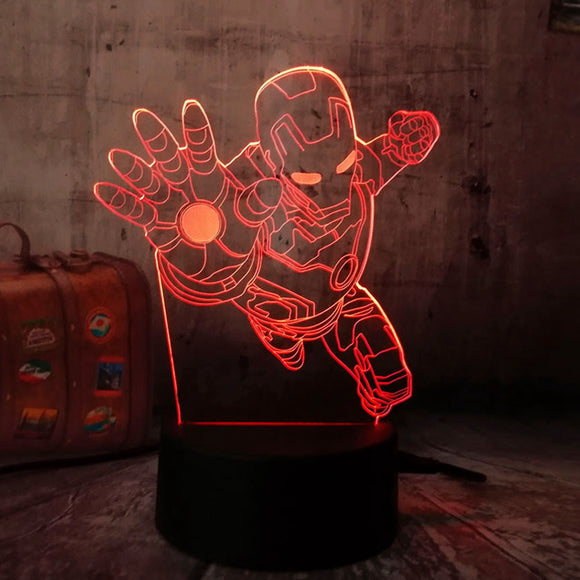 Iron Man LED Night Light