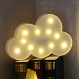Cloud Star Moon Lighting
